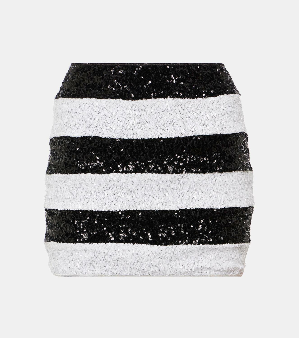 Oséree Pailettes striped miniskirt Oseree