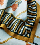La DoubleJ Melograno Large printed linen tablecloth