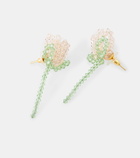 Simone Rocha Cluster crystal drop earrings