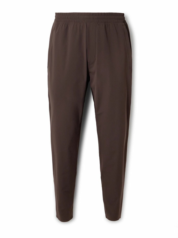 Photo: Lululemon - Pace Breaker Tapered Stretch Recycled-Shell Track Pants - Brown
