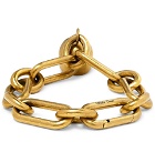 Undercover - Skull Gold-Tone Chain Bracelet - Gold