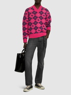 ACNE STUDIOS - Kwan Wool Blend Knit V Neck Sweater