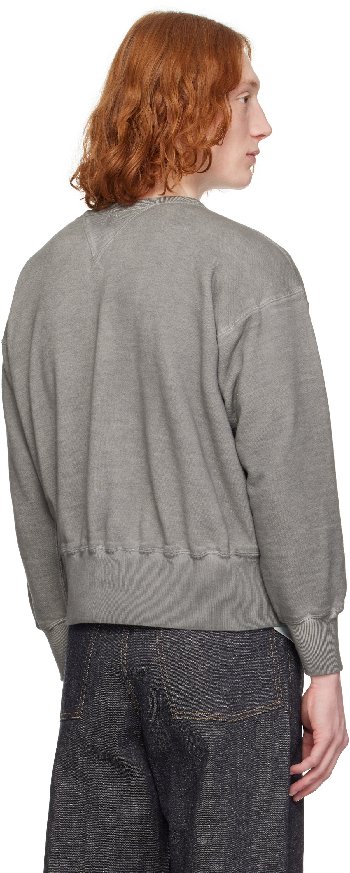 Taiga Takahashi Gray Lot. 603 Sweatshirt Taiga Takahashi