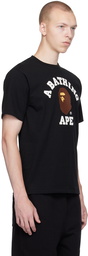 BAPE Black College T-Shirt