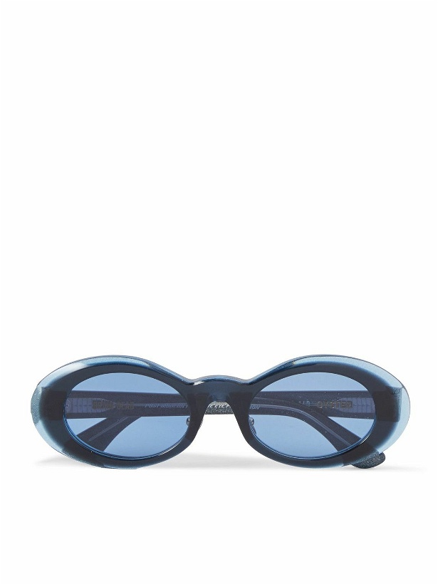 Photo: Brain Dead - Oyster Eye Round-Frame Acetate Sunglasses