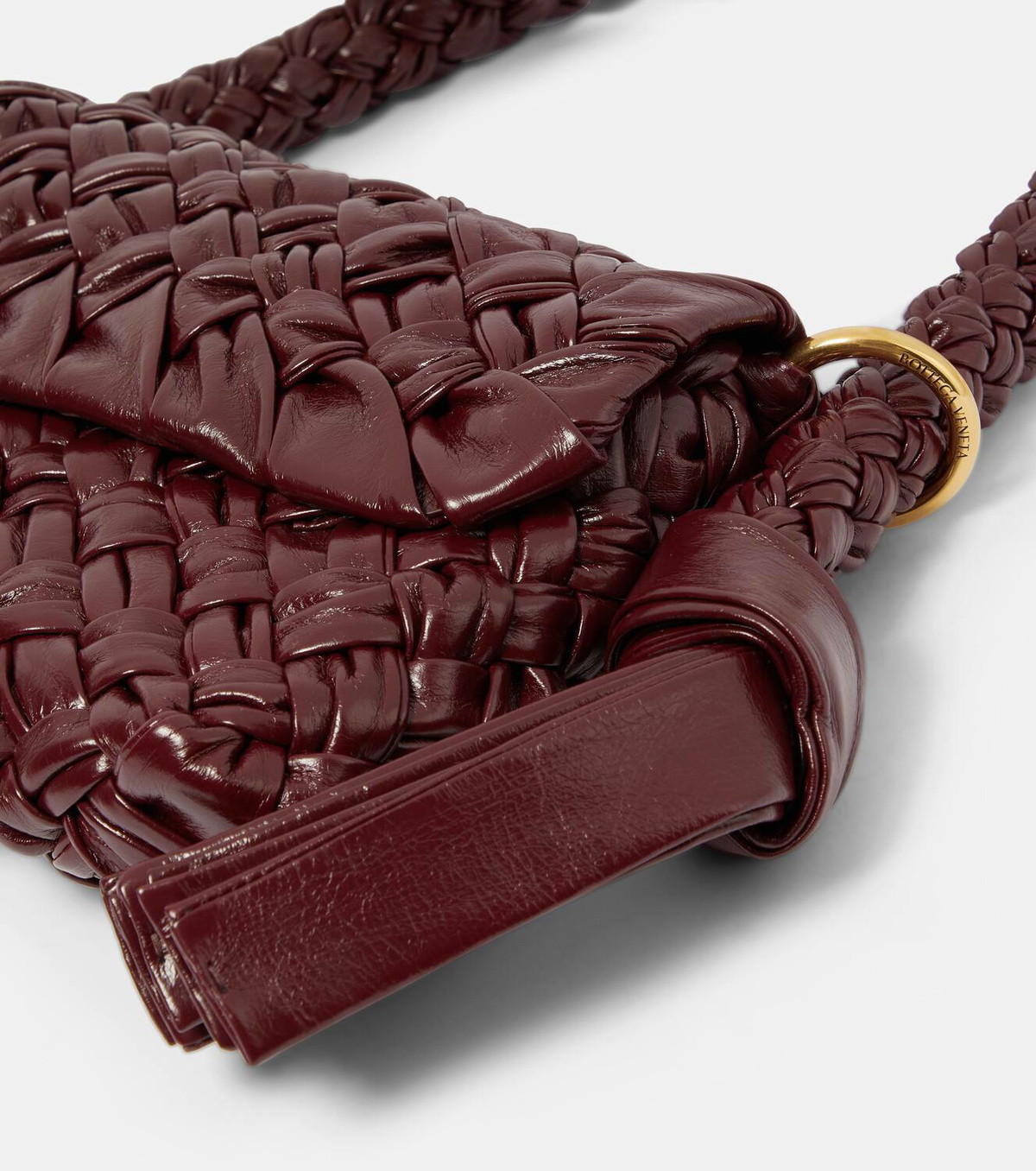 Bottega Veneta Kalimero Citta Small leather shoulder bag