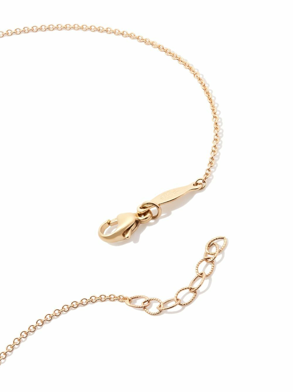 Jacquie Aiche 14K Yellow Gold Chrysocolla Thunderbird Diamond Necklace