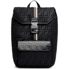 Fendi Black Forever Fendi Mesh Backpack