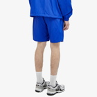 MKI Men's Crinkle Nylon Track Shorts in Royal Blue