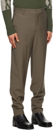 Steven Passaro Taupe Four-Pocket Trousers