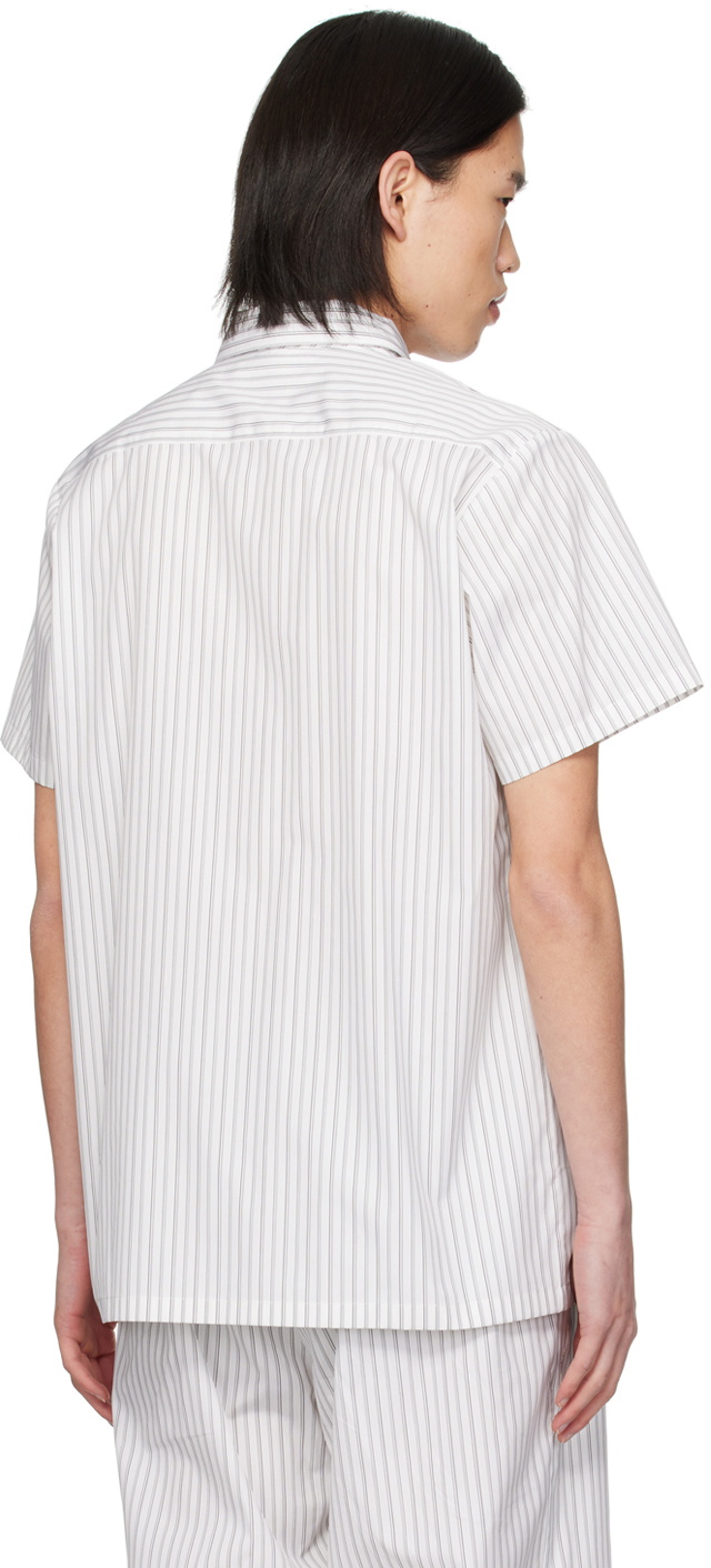 Mark Kenly Domino Tan Studio White Sidney Shirt