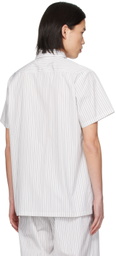 Mark Kenly Domino Tan Studio White Sidney Shirt