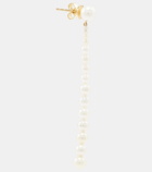 Sophie Bille Brahe Piazza 18kt gold drop earrings with freshwater pearls