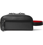 Christian Louboutin - Full-Grain Leather Wash Bag - Black