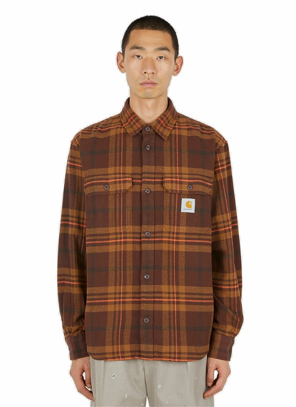 Photo: Wallace Checked Shirt in Brown