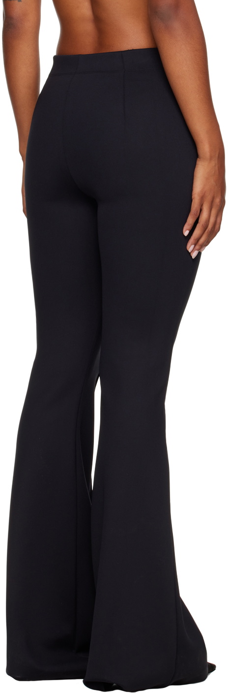 Rosetta Getty Black Scuba Trousers