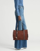 Sandro Womens Shoulder bag Chocolate in Brown