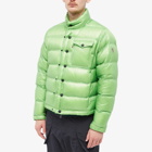 Moncler Grenoble Men's Raffort Micro Ripstop Jacket in Green