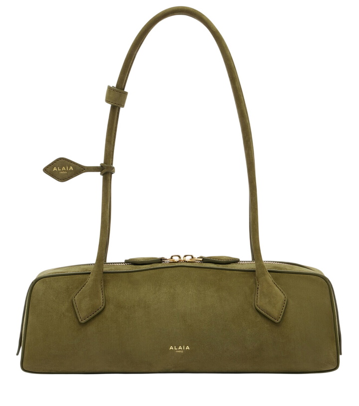 Photo: Alaïa Le Teckel Medium suede shoulder bag