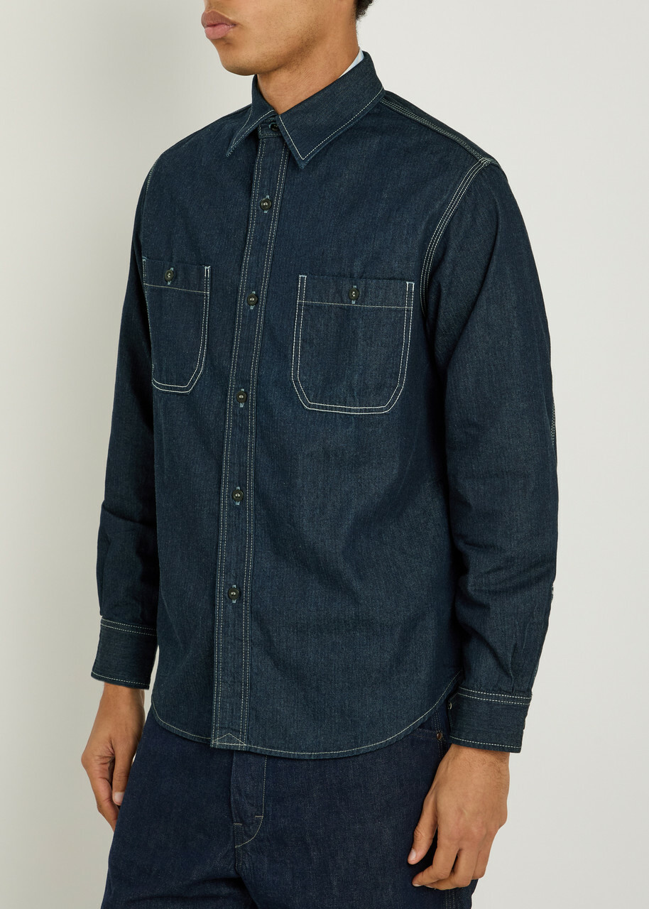 Blue Blue Denim Shirt Indigo
