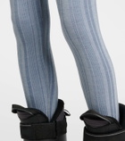 Cordova Sol ribbed-knit leggings
