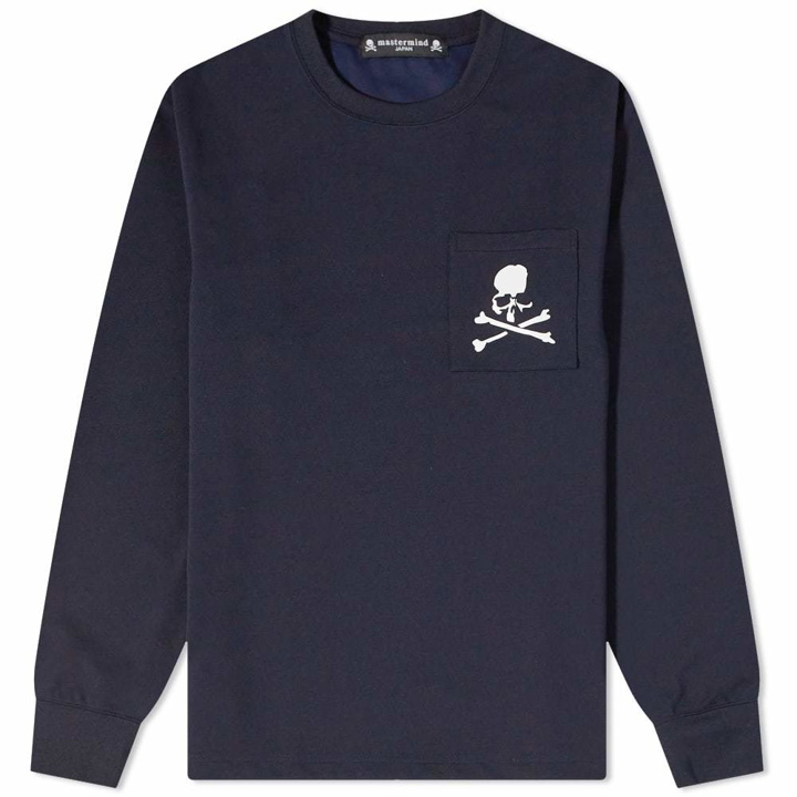 Photo: MASTERMIND JAPAN Long Sleeve Skull Pocket Tee