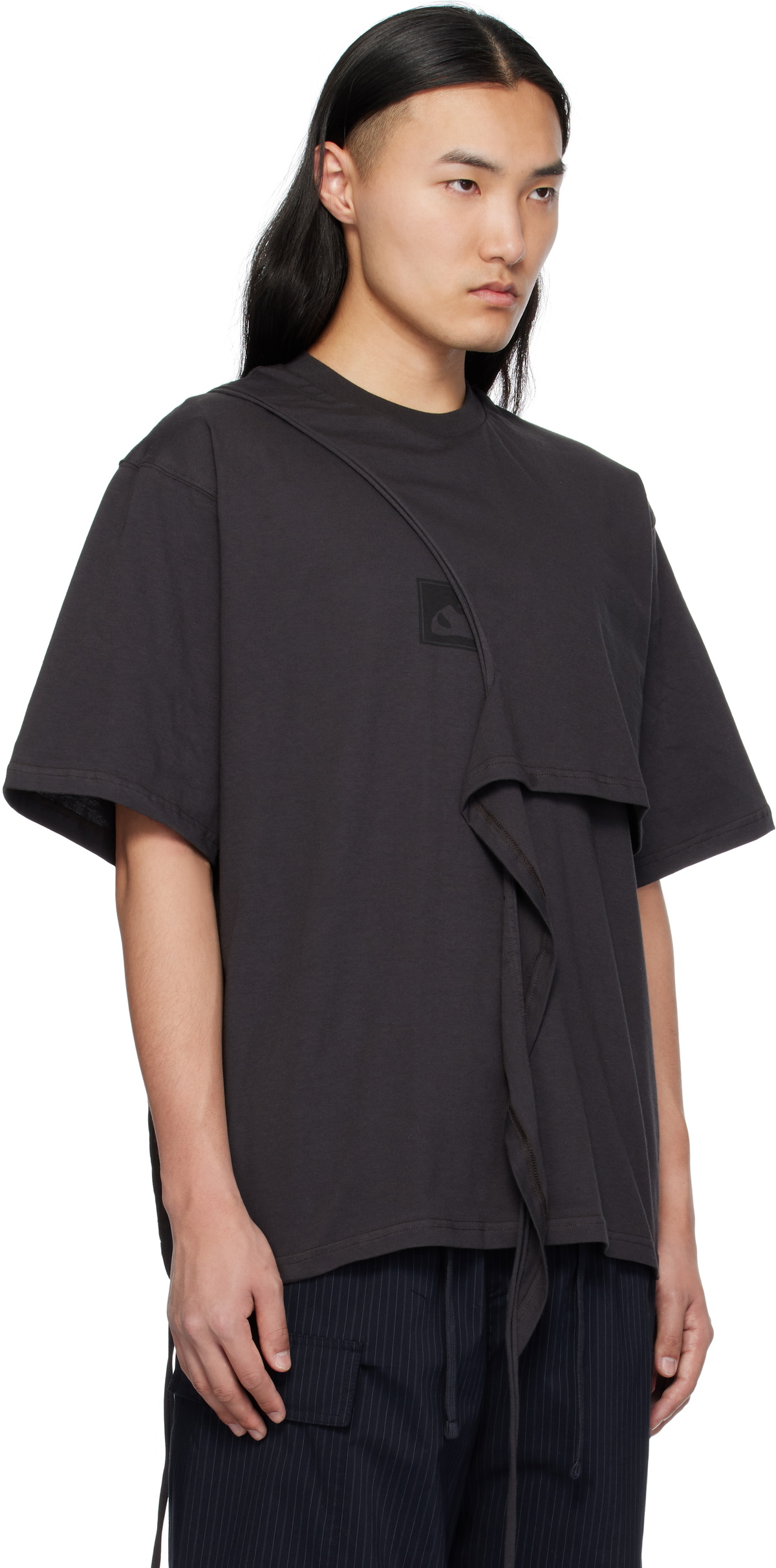Ottolinger Black Wrap T-shirt Ottolinger