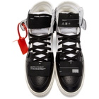 Off-White Black and White Off Court High-Top Sneakers