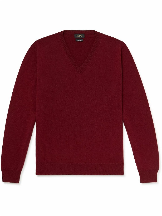 Photo: Sulka - Cashmere Sweater - Red