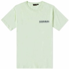 Napapijri Men's Logo T-Shirt in Green