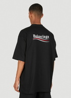 Balenciaga - Logo Print T-Shirt in Black