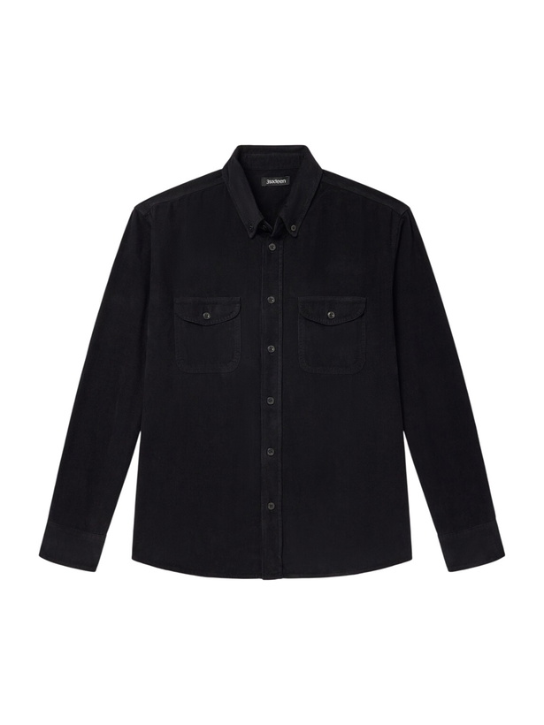 Photo: 3sixteen - Studio Cotton-Corduroy Shirt - Black