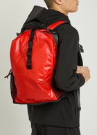Rains Sibu Waterproof Backpack - Red - One Size