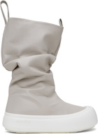 YUME YUME Gray Low Fisherman Boots