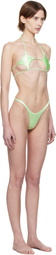 Isa Boulder Green Argyle & Forward Bikini