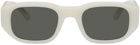 Thierry Lasry White Victimy Sunglasses