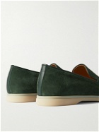 Rubinacci - Suede Slip-On Sneakers - Green