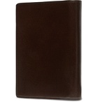 Il Bussetto - Polished-Leather Bifold Cardholder - Brown