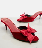 Valentino Garavani Marie A bow-detail velvet mules