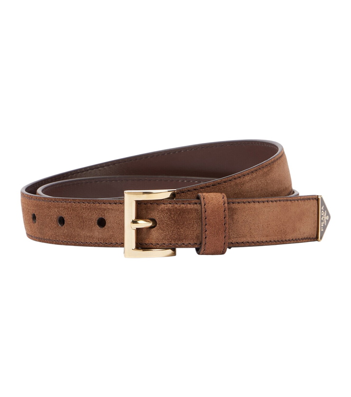 Photo: Prada Suede belt