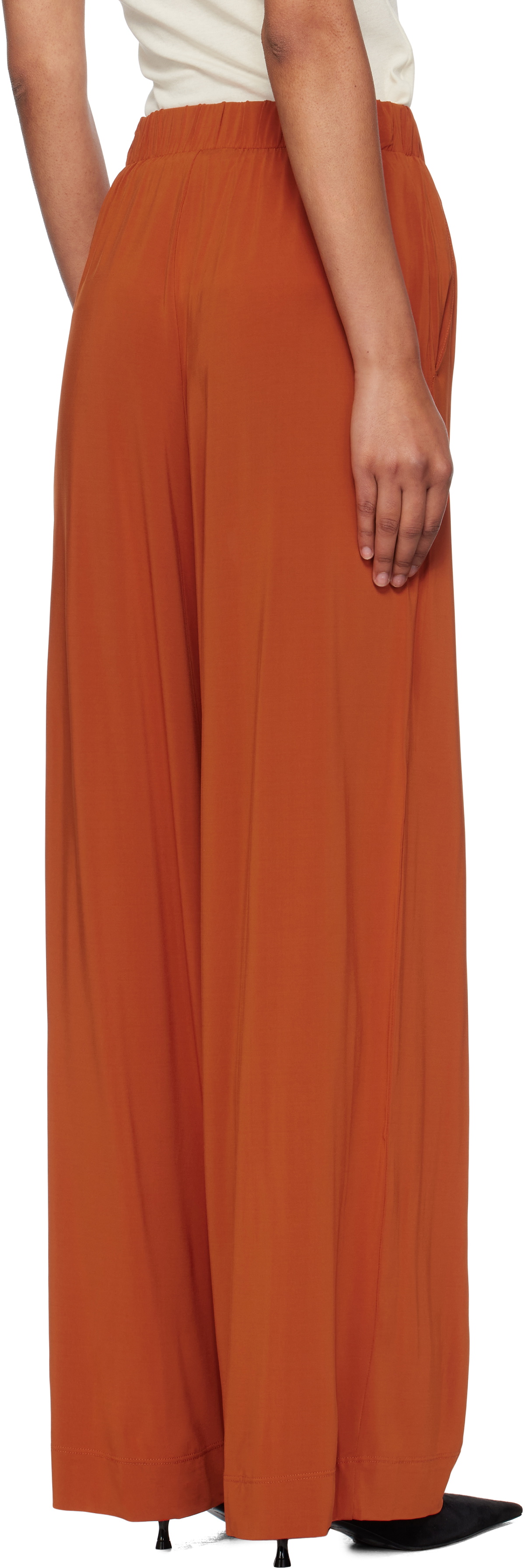 Max Mara Orange Savio Lounge Pants