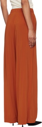 Max Mara Orange Savio Lounge Pants