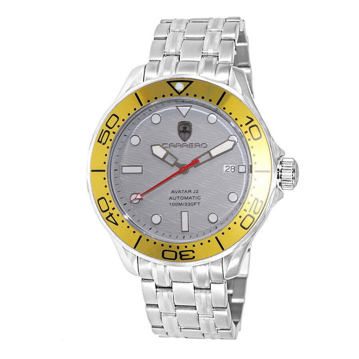 Photo: Torino Carrero Avatar Automatic Grey Dial Mens Watch JC1S6161YL_GR