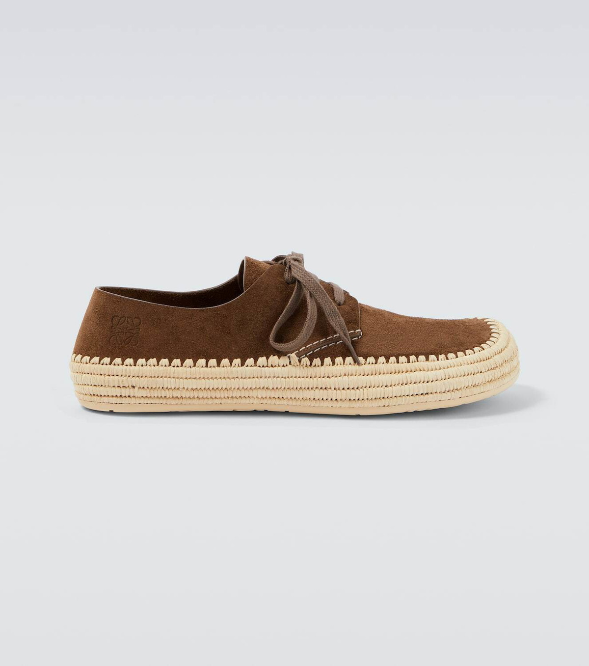 Loewe Rio suede lace-up shoes