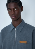 Bottega Veneta Double Cotton Melange Polo Shirt