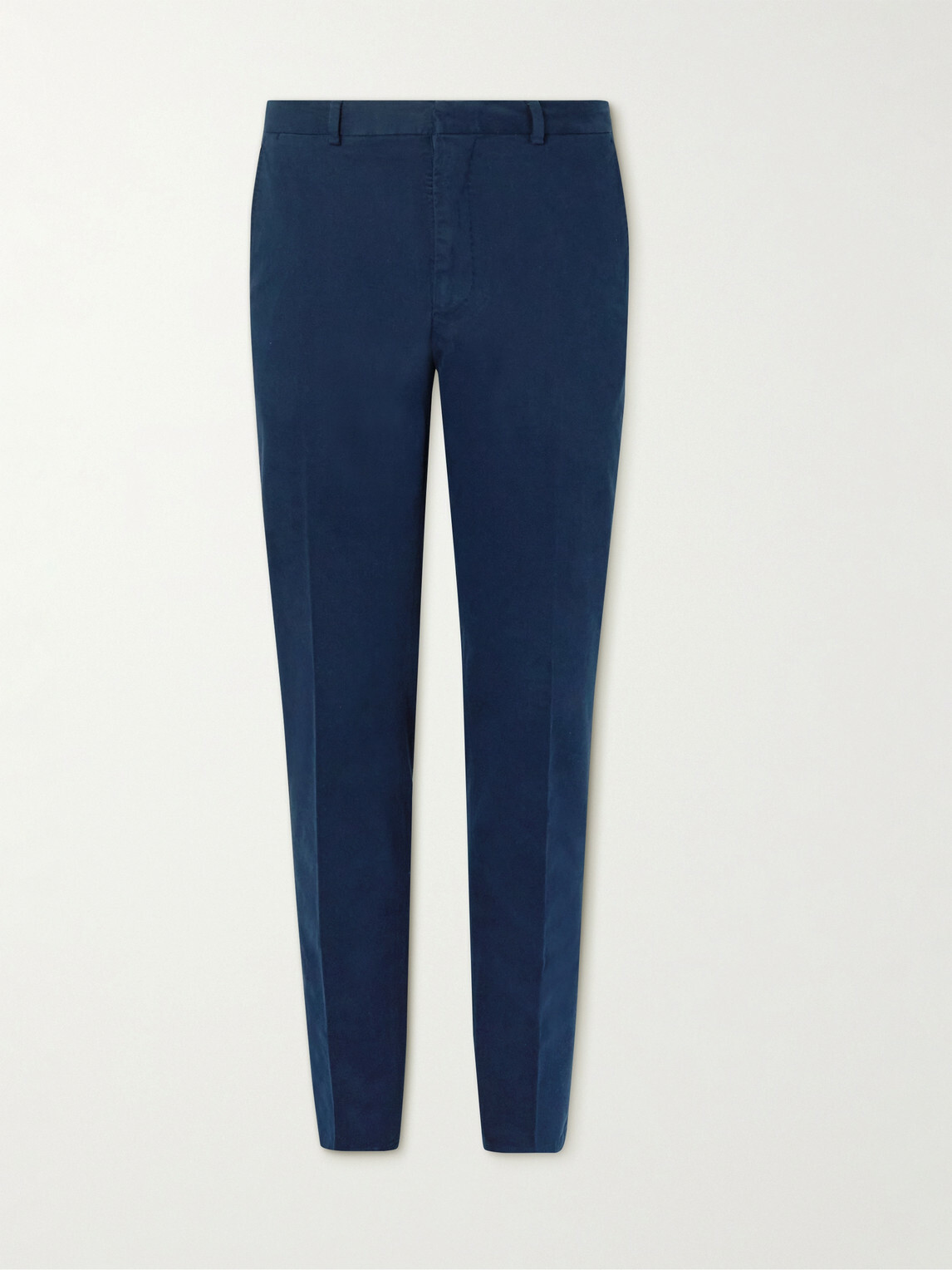 Polo Ralph Lauren - Straight-Leg Stretch-Cotton Twill Suit Trousers - Blue