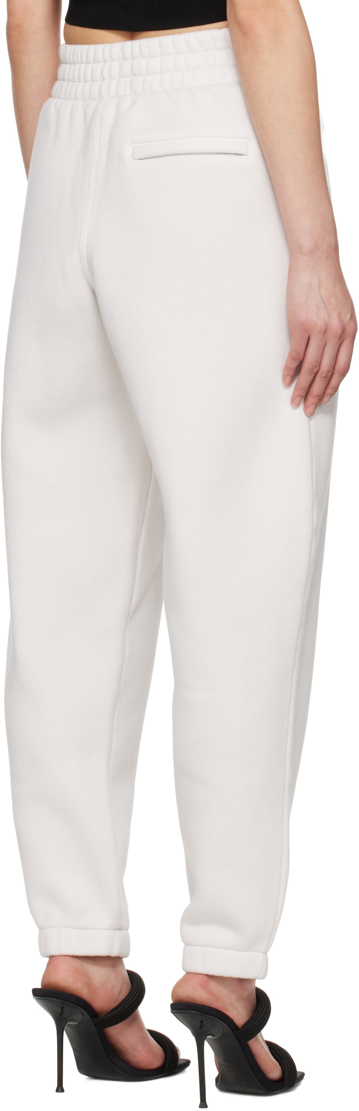 alexanderwang.t Off-White Logo Lounge Pants