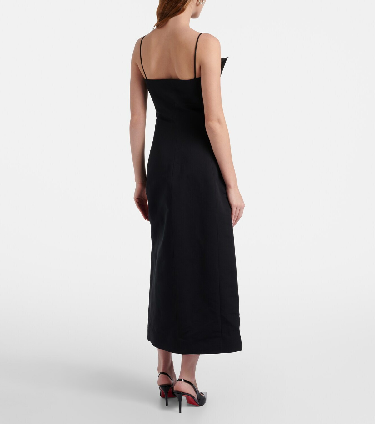 Fforme Skylar cotton and silk midi dress