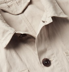 Altea - Sheffield Cotton and Linen-Blend Canvas Chore Jacket - Neutrals