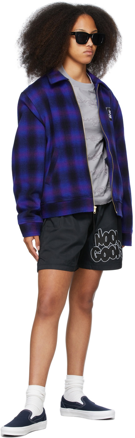 Noon Goons Black Gonzo Shorts